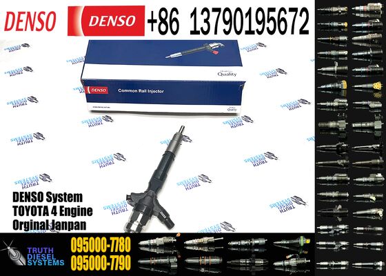 New 23670-39316 23670-39365 23670-30400 Common Rail Diesel Fuel Injector 095000-7780 295050-0200 for Vehicle Parts