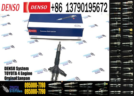 New 23670-39316 23670-39365 23670-30400 Common Rail Diesel Fuel Injector 095000-7780 295050-0200 for Vehicle Parts