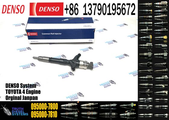 New Diesel Common Rail Fuel Injector 095000-7800 0950007800 23670-30310 2367030310 for Fuel System