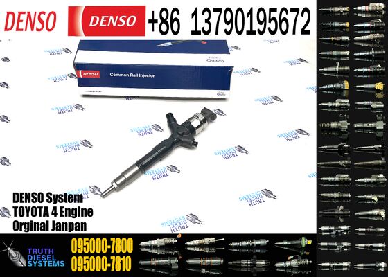 New Diesel Common Rail Fuel Injector 095000-7800 0950007800 23670-30310 2367030310 for Fuel System
