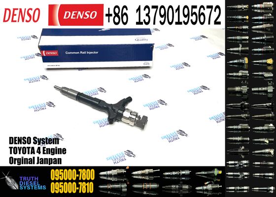 New Diesel Common Rail Fuel Injector 095000-7800 0950007800 23670-30310 2367030310 for Fuel System