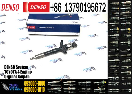 New Diesel Common Rail Fuel Injector 095000-7800 0950007800 23670-30310 2367030310 for Fuel System