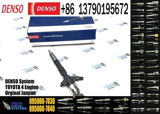 New Diesel Common Rail Fuel Injector 095000-7830 0950007830 23670-30330 2367030330 for Fuel System
