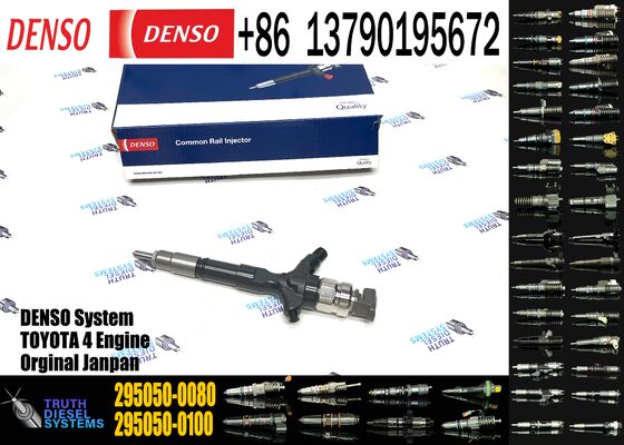 Truck Engine Parts Common Rail Diesel Fuel Injector 295050-0080 23670-30390 2950500080 2367030390