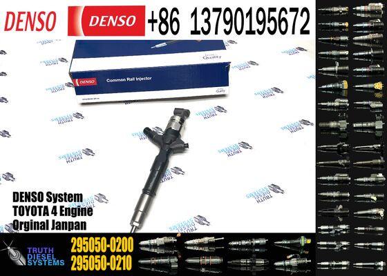 295050-0460 Fuel Injector 23670-39365 for Toyota 1KD-FTV 3.0L D-4D Euro 4 Common Rail Diesel Engine 295050-0200