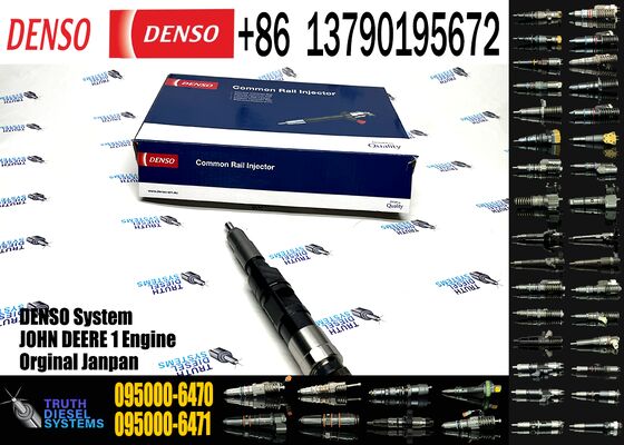 Diesel Fuel Injector 095000-6470 RE546777 for John Deere 6090 9.0L Engine 350DLC 350GLC Bico Injetor diesel