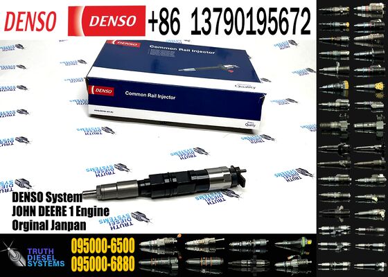 High Quality Common Rail Diesel Fuel Injector 095000-6500 Re546782/Re529414/Re529117 for Denso for John Deere 4.5L & 6.8L