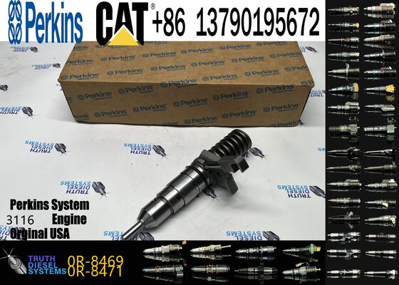 High Performance 0R-8469 Diesel Injector 0R8469 for 3116 3126 Truck Excavator Engine Fuel Injection Pump Nozzle Factory Price