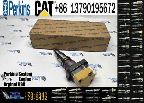 High Quality Excavator Parts Diesel Fuel Injector 178-6342 10R-1257 for Cat CCaterpillar Engine 3126 3126B 3126E