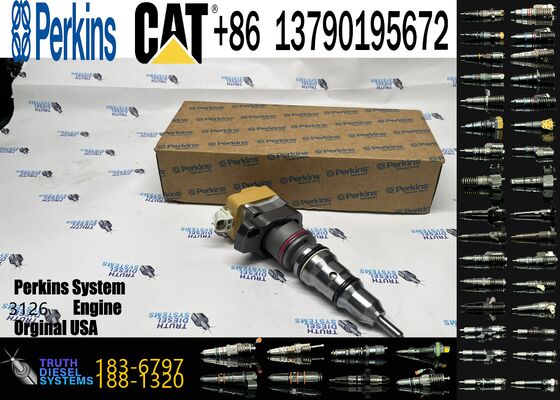 Affordable Excavator Engine Spare Parts Fuel Injector 0R-9348 183-6797 10R-1262 222-5965 188-1320 10R-0781 for CAT 3126 Engine