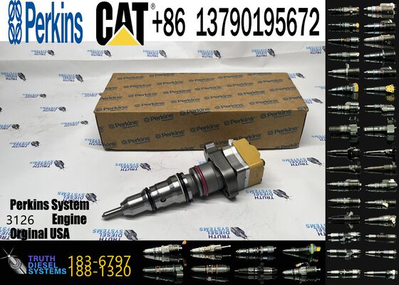 Affordable Excavator Engine Spare Parts Fuel Injector 0R-9348 183-6797 10R-1262 222-5965 188-1320 10R-0781 for CAT 3126 Engine