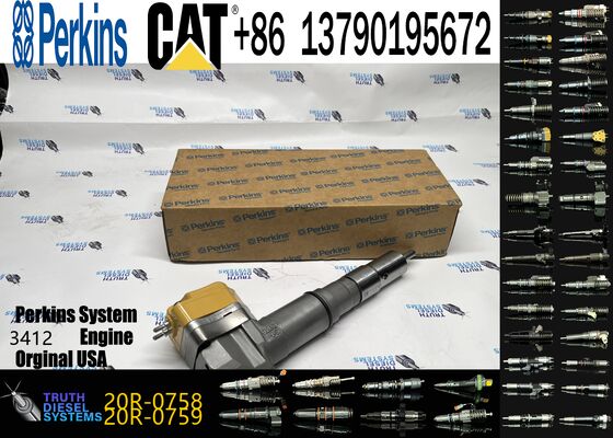 High Quality New Diesel Common Rail Marine Engine Injector 232-1167 174-7528 20R-0758 for 3126 Engine Parts