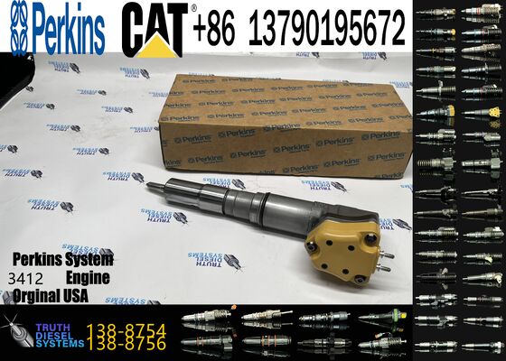 OEM 3412E 3408E Engine Fuel Injector 138-8754 159-0835 174-7527 232-1176 232-1175 174-7526 for TRUCK 771D 769D 775D