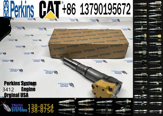 OEM 3412E 3408E Engine Fuel Injector 138-8754 159-0835 174-7527 232-1176 232-1175 174-7526 for TRUCK 771D 769D 775D