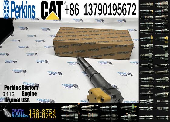 OEM 3412E 3408E Engine Fuel Injector 138-8754 159-0835 174-7527 232-1176 232-1175 174-7526 for TRUCK 771D 769D 775D