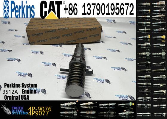 Common Rail Diesel Fuel Injector 4P-9077 4P-9076 4P-9075 for Ccaterpillar CAT 3508 3512 3516 Engine Injectors 4P9077