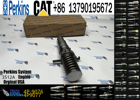 Common Rail Diesel Fuel Injector 4P-9077 4P-9076 4P-9075 for Ccaterpillar CAT 3508 3512 3516 Engine Injectors 4P9077
