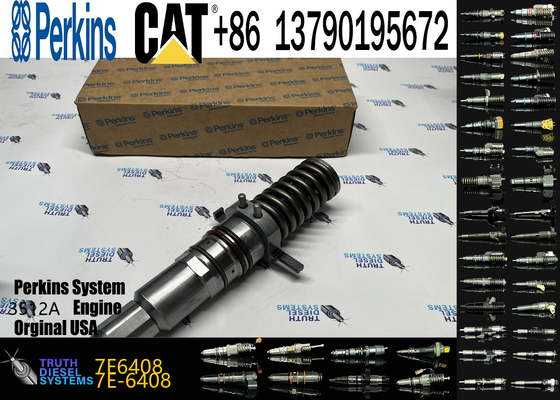 Diesel Engine Pump Parts HEUI Diesel Fuel Injector 7E6408 7E-6408 for Excavator Engine 3512A