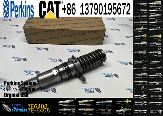 Diesel Engine Pump Parts HEUI Diesel Fuel Injector 7E6408 7E-6408 for Excavator Engine 3512A