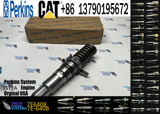 Diesel Engine Pump Parts HEUI Diesel Fuel Injector 7E6408 7E-6408 for Excavator Engine 3512A