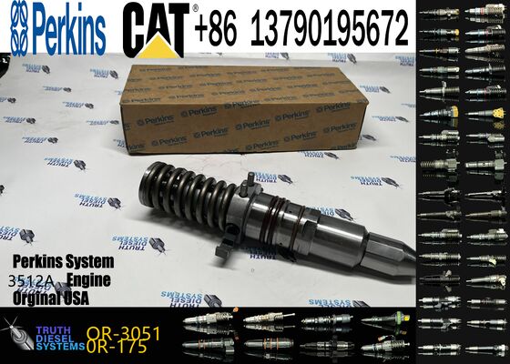 Construction Machinery Parts 4P-9077 OR-3051 Common Rail Fuel Injector 7E3383 for Ccaterpillar 3508 3512 3516 Excavator Engine