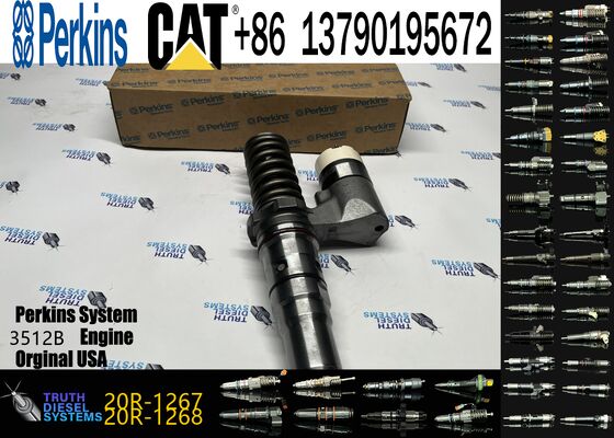For Ccaterpillar 3512B 3516B 994D Engine Injectors 392-0202 20R-1266 392-0203 20R-1267 Construction Machinery Parts Injector