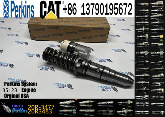 Common Rail Diesel Injector 20R-3477 20R3477 for Ccaterpillar CAT 994D 3500 3512 3508B 3516 3516B Engine