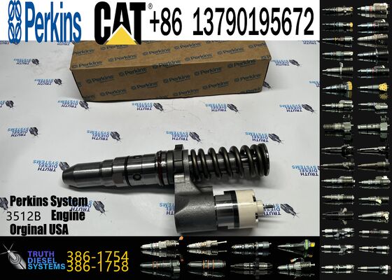Common Rail Fuel Injector 386-1754 3920206 386-1758 3861758 250-1306 2501306 132-0202 Injector for Ccaterpillar 3508 3512 Engine