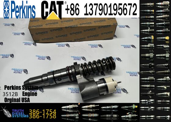 Common Rail Fuel Injector 386-1754 3920206 386-1758 3861758 250-1306 2501306 132-0202 Injector for Ccaterpillar 3508 3512 Engine