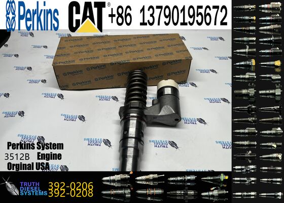 Common Rail Fuel Injector 392-0206 3920206 386-1758 3861758 250-1306 2501306 132-0202 Injector for Ccaterpillar 3508 3512 Engine