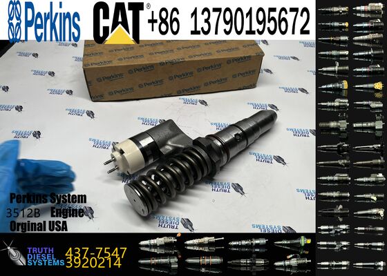 Common Rail Fuel Injector 437-7547 20R-2296 793C 793D Injector for erpillar Machinery Diesel Engine Parts