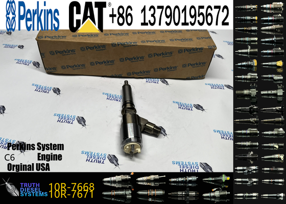 3210990 Fuel Injector 321-0990 2645a743 10R-7668 for 320D C6.6 Diesel Engine Wheel Tractor 613G Common Rail Injection Valve