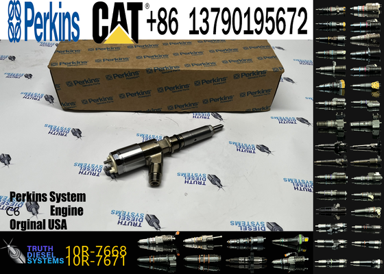 3210990 Fuel Injector 321-0990 2645a743 10R-7668 for 320D C6.6 Diesel Engine Wheel Tractor 613G Common Rail Injection Valve