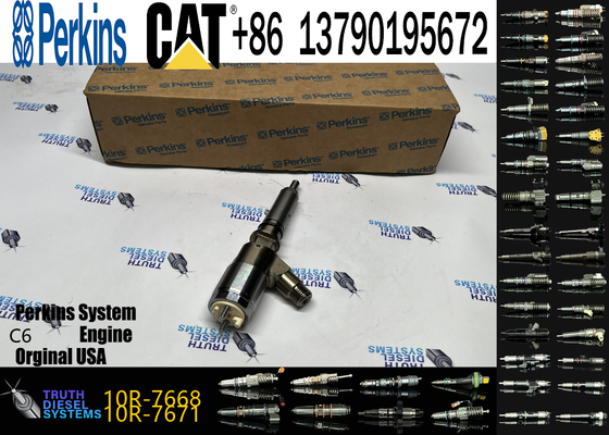 3210990 Fuel Injector 321-0990 2645a743 10R-7668 for 320D C6.6 Diesel Engine Wheel Tractor 613G Common Rail Injection Valve