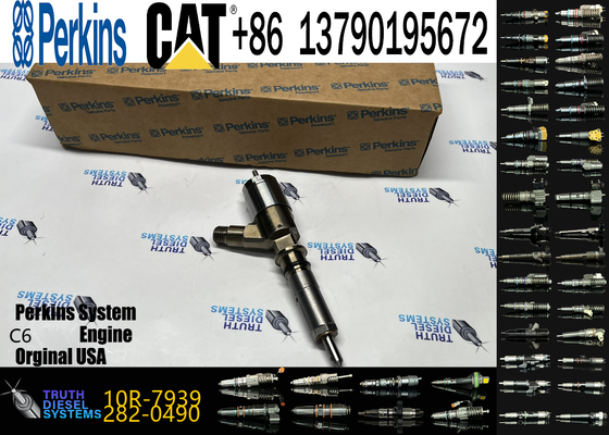 Diesel Fuel Injectors 320-0688 3200688 10R-7939 2645A747 Injector Fuel for Ccaterpillar D6N C6.6 Engine Parts Excavator Accessory