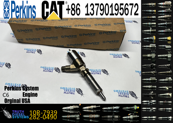 Diesel Fuel Injectors 320-0688 3200688 10R-7939 2645A747 Injector Fuel for Ccaterpillar D6N C6.6 Engine Parts Excavator Accessory