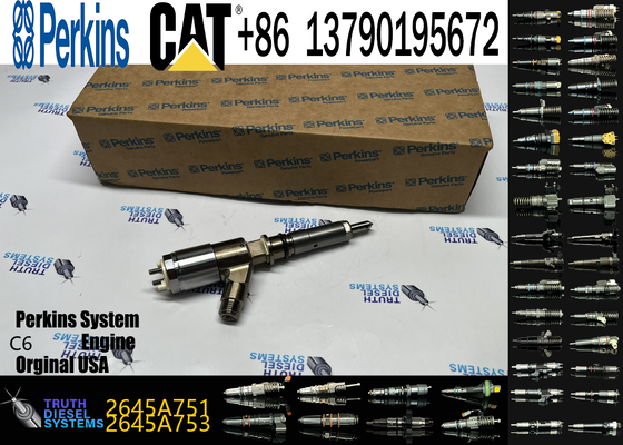 High Quality New Fuel System Parts Diesel Fuel Injector 320-0655 2645A751 1106D-E66TA for Ccaterpillar CAT C6.6 Perkins