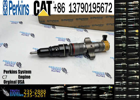 Fuel Injector 236-0962 235-2888 10R-7224 for Cat C9 / C-9 330C E330C 330C Common Rail Injector