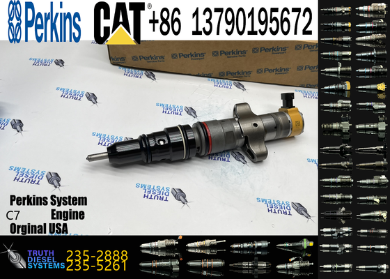 Fuel Injector 236-0962 235-2888 10R-7224 for Cat C9 / C-9 330C E330C 330C Common Rail Injector
