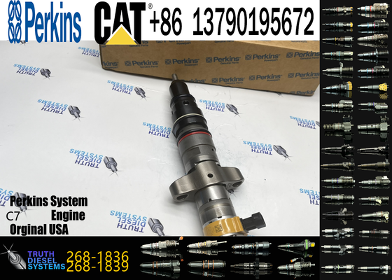Diesel Common Rail Injector 268-1836/295-1412 Compatible with for Engine C7 Forwarder 584/584HD