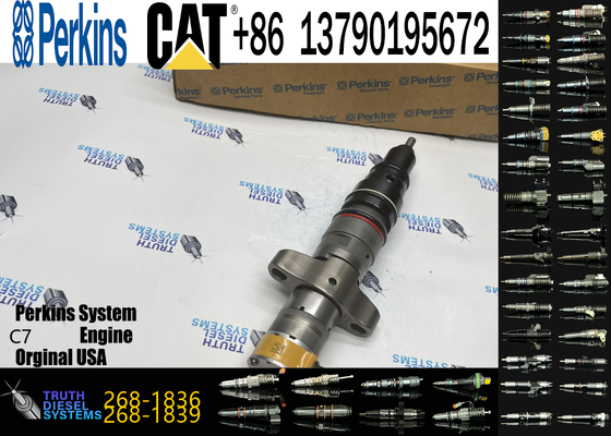 Diesel Common Rail Injector 268-1836/295-1412 Compatible with for Engine C7 Forwarder 584/584HD