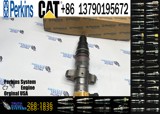 Diesel Common Rail Injector 268-1836/295-1412 Compatible with for Engine C7 Forwarder 584/584HD