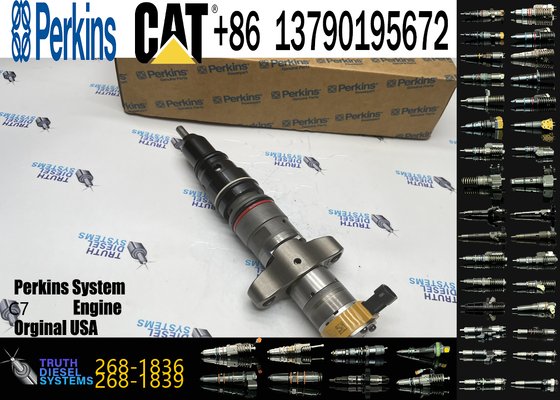 Diesel Common Rail Injector 268-1836/295-1412 Compatible with for Engine C7 Forwarder 584/584HD