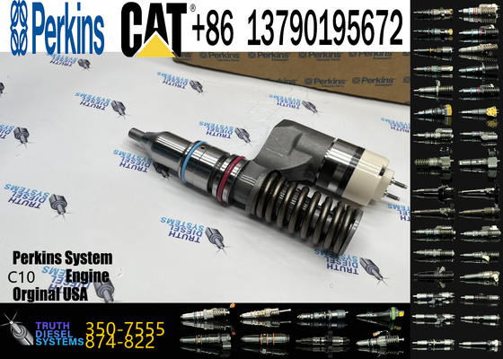 Diesel Engine Pump Parts HEUI Diesel Fuel Injector 350-7555 3507555 for Excavator Engine C10