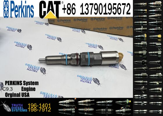 New Fuel Injector 196-1401 196140120R-5075 3861809 386-1809 382-0709 4563493 456-3493 for Ccaterpillar Ccaterpillar C9.3 D6T D7E