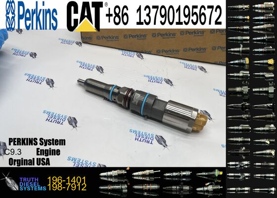 New Fuel Injector 196-1401 196140120R-5075 3861809 386-1809 382-0709 4563493 456-3493 for Ccaterpillar Ccaterpillar C9.3 D6T D7E