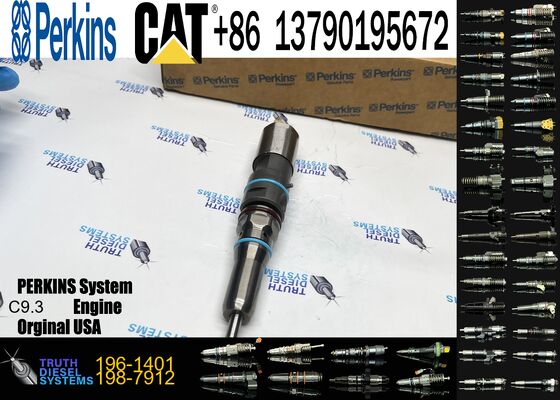 New Fuel Injector 196-1401 196140120R-5075 3861809 386-1809 382-0709 4563493 456-3493 for Ccaterpillar Ccaterpillar C9.3 D6T D7E