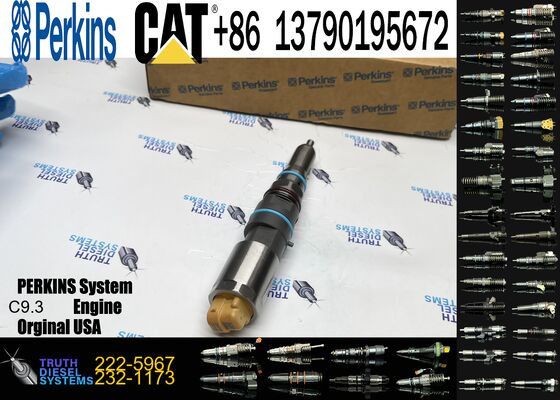 For C-a-t 222-5967 2225967 Excavator Parts E336E C9.3 Engine Injector 460-8213 20R-5075 460-8213 456-3509 20R5075 4563509