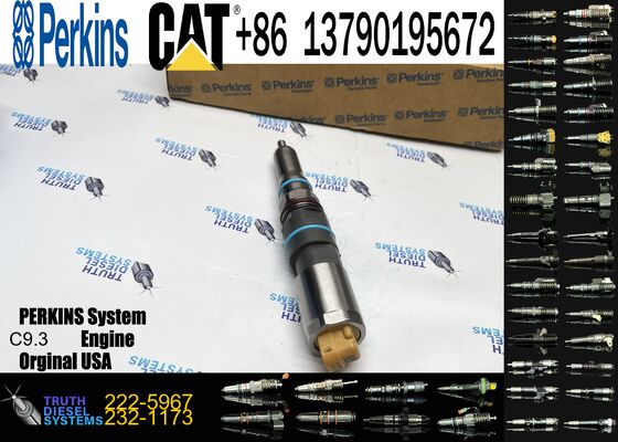 For C-a-t 222-5967 2225967 Excavator Parts E336E C9.3 Engine Injector 460-8213 20R-5075 460-8213 456-3509 20R5075 4563509