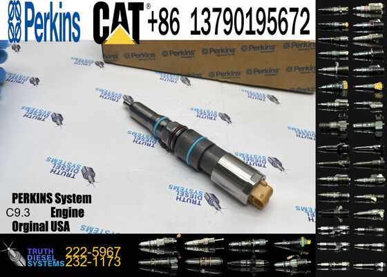 For C-a-t 222-5967 2225967 Excavator Parts E336E C9.3 Engine Injector 460-8213 20R-5075 460-8213 456-3509 20R5075 4563509